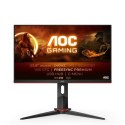 AOC Monitor 24G2ZU/BK 23.8 ", IPS, FHD, 1920 x 1080, 16:9, 1 ms, 350 cd/m², Black, Headphone out (3.5mm), 240 Hz, HDMI ports qua