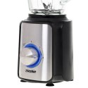 Mesko Blender MS 4080 Table, 600 W, Jar material Glass, Jar capacity 1.5 L, Ice crushing, Black/Silver