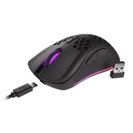 Genesis Gaming Mouse Zircon 550 Wired/Wireless, 8000 DPI, USB Type-C, USB Type-A, Black
