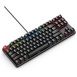 Glorious GMMK-TKL-BRN Gaming keyboard, RGB LED light, US, Wired, Black