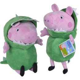 SIMBA Świnka Peppa Maskotka George Dinozaur Brat 28cm