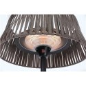 SUNRED Heater ARTIX M-SO BROWN, Corda Bright Standing Infrared, 2100 W, Brown