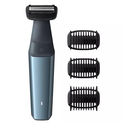 Philips Body razor BG3015/15 Bodygroom series 3000 Operating time (max) 50 min, Wet & Dry, NiMH, Black