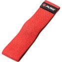 Pure2Improve Textile Resistance Band Heavy 45 kg, Red, 100% Polyester