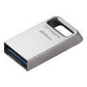 Kingston USB 3.2 Flash Drive DataTraveler micro 64 GB, USB 3.2, Silver