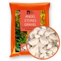 Eco Plant Angel Stones 1kg - białe kamienie otoczak 10-40mm