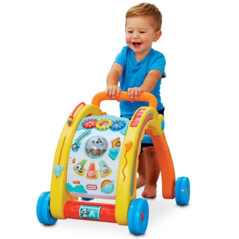 Little Tikes Baby Bum Interaktywny Chodzik 3w1 Pchacz Stół do Zabawy