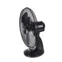 Mesko Fan MS 7308 Table Fan, Number of speeds 2, 30 W, Oscillation, Diameter 23 cm, Black