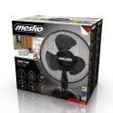 Mesko Fan MS 7308 Table Fan, Number of speeds 2, 30 W, Oscillation, Diameter 23 cm, Black