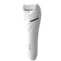 Philips Epilator BRE700/00 Operating time (max) 40 min, Wet & Dry, White, Cordless