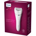 Philips Epilator BRE700/00 Operating time (max) 40 min, Wet & Dry, White, Cordless