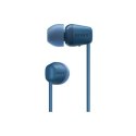 Sony WI-C100 Wireless In-Ear Headphones, Blue