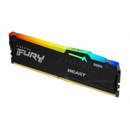 Kingston Fury Beast RGB 8 GB, DDR5, 5200 MHz, PC/server, Registered No, ECC No, 1x8 GB