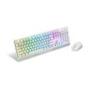 MSI Vigor GK30 COMBO WHITE Keyboard and Mouse Set, Wired, Mouse included, US, White