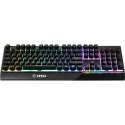 MSI Vigor GK30 Gaming Keyboard, US Layout, Wired, Black