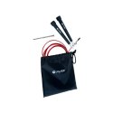 Pure2Improve SpeedRope 285 cm Black/Red, PP (Polypropylene), Steel