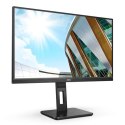 AOC USB-C Hub Monitor 	Q27P2CA 27 ", IPS, QHD, 2560 x 1440, 16:9, 4 ms, 300 cd/m², Black, 75 Hz, HDMI ports quantity 2