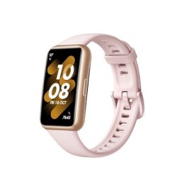 Huawei Band 7 1.47", Smart watch, GPS (satellite), AMOLED, Touchscreen, Heart rate monitor, Waterproof, Bluetooth, Pink