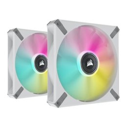 Corsair iCUE ML140 RGB ELITE Premium, Dual Pack CO-9050119-WW White