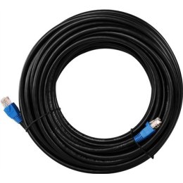 Goobay CAT 6 Outdoor-patch cable U/UTP 94389 10 m, Black