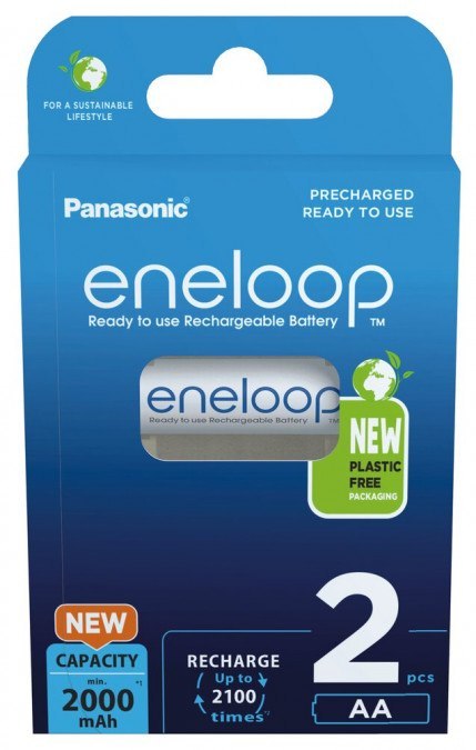 Akumulatorki AA / R6 2000mAh Panasonic Eneloop x2