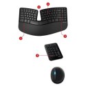 Microsoft L5V-00009 Sculpt Ergonomic Desktop Multimedia, Wireless, Keyboard layout DK, Black, Mouse included, Danish, Numeric ke