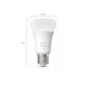 Philips Hue W Starter Kit 9,5W A60 E27 3pcs, Bridge, Switch