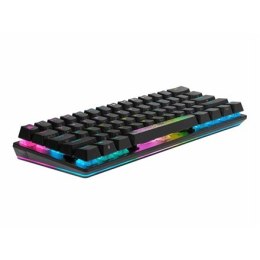 Corsair Gaming Keyboard K70 PRO MINI, RGB LED light, NA, Black, Wireless