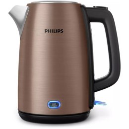 Philips Kettle HD9355/92 Viva Collection Electric, 1740-2060 W, 1.7 L, Stainless steel, 360° rotational base, Copper