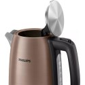 Philips Kettle HD9355/92 Viva Collection Electric, 1740-2060 W, 1.7 L, Stainless steel, 360° rotational base, Copper