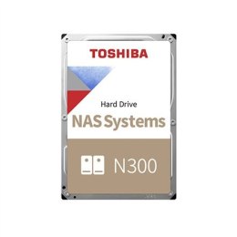 Toshiba HDD NAS N300 3.5" 6TB / 7.2k / SATA / 256MB / Reliability: 24x7, 180TB per year, 1M hours / 3Y Warranty (RETAIL HDWG460E