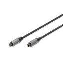 Digitus TOSLINK CABLE M/M, Digital Audio DB-510510-010-S 1 m, Black