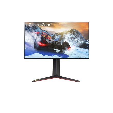 LG Gaming Monitor 27GP95R-B 27 ", IPS, UHD, 3840 x 2160, 16:9, 1 ms, 400 cd/m², Black, 144 Hz, HDMI ports quantity 2