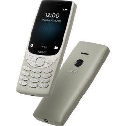 Nokia 8210 TA-1489 Sand, 2.8 ", TFT LCD, 240 x 320, Unisoc, T107, Internal RAM 0.048 GB, 0.128 GB, microSDHC, Dual SIM, Main ca