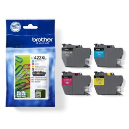 Brother LC422XLVALDR Ink Cartridge, Black, Cyan, Magenta, Yellow