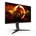 AOC Monitor 27G2SPU/BK 27 ", IPS, FHD, 1920 x 1080, 16:9, 1 ms, 250 cd/m², Black/Red, 165 Hz, HDMI ports quantity 2