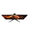 AOC Monitor 27G2SPU/BK 27 ", IPS, FHD, 1920 x 1080, 16:9, 1 ms, 250 cd/m², Black/Red, 165 Hz, HDMI ports quantity 2