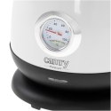 Camry Kettle with a thermometer CR 1344 Electric, 2200 W, 1.7 L, Stainless steel, 360° rotational base, White