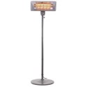 Camry Standing Heater CR 7737 Patio heater, 2000 W, Number of power levels 2, Suitable for rooms up to 14 m², Grey