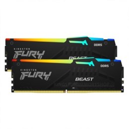 Kingston Fury Beast RGB 32 Kit (16GBx2) GB, DDR5, 5200 MHz, PC/server, Registered No, ECC No, 2x16 GB