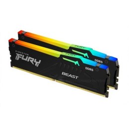 Kingston Fury Beast RGB 32 Kit (16GBx2) GB, DDR5, 5200 MHz, PC/server, Registered No, ECC No, 2x16 GB