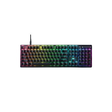 Razer Deathstalker V2, Gaming keyboard, RGB LED light, NORD, Black, Wired