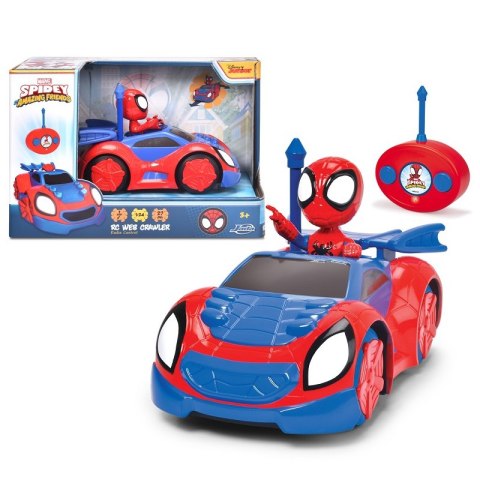 JADA Disney Marvel Spidey Samochód Kabriolet RC Roadster Zdalnie Sterowany