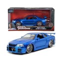 JADA Szybcy i Wściekli Brian's Nissan Skyline GT-R 1:24 Samochód