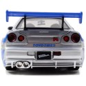 JADA Szybcy i Wściekli Brian's Nissan Skyline GTR 1:24 Samochód