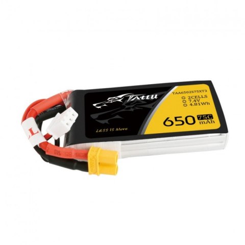 650mAh 7.4V 75C TATTU Gens Ace XT30