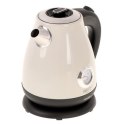 Camry Kettle with a thermometer CR 1344 Electric, 2200 W, 1.7 L, Stainless steel, 360° rotational base, Cream