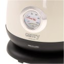 Camry Kettle with a thermometer CR 1344 Electric, 2200 W, 1.7 L, Stainless steel, 360° rotational base, Cream