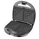 Camry Sandwich maker 6 in 1 CR 3057 1200 W, Number of plates 6, Black/Silver