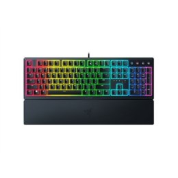 Razer Gaming Keyboard Ornata V3 RGB LED light, NORD, Wired, Black, Razer Mecha-Membrane, Numeric keypad